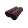 BYFT Daffodil Bath Towel 70 x 140 Cm 500 Gsm Brown Stripe Diamond Dobby 100% Cotton Set of 02