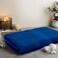 BYFT Daffodil Hand Towel 40 x 60 Cm 500 Gsm Royal Blue Stripe Diamond Dobby 100% Cotton Set of 06
