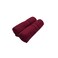 BYFT Daffodil Hand Towel 60 x 110 Cm 500 Gsm Burgundy Stripe Diamond Dobby 100% Cotton Set of 02