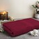 BYFT Daffodil Hand Towel 60 x 110 Cm 500 Gsm Burgundy Stripe Diamond Dobby 100% Cotton Set of 02