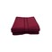 BYFT Daffodil Hand Towel 60 x 110 Cm 500 Gsm Burgundy Stripe Diamond Dobby 100% Cotton Set of 02