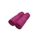 BYFT Daffodil Hand Towel 60 x 110 Cm 500 Gsm Fuchsia Pink Stripe Diamond Dobby 100% Cotton Set of 02