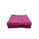 BYFT Daffodil Hand Towel 60 x 110 Cm 500 Gsm Fuchsia Pink Stripe Diamond Dobby 100% Cotton Set of 02
