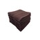 BYFT Daffodil Hand Towel 60 x 110 Cm 500 Gsm Brown Stripe Diamond Dobby 100% Cotton Set of 06