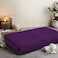 BYFT Daffodil Hand Towel 60 x 110 Cm 500 Gsm Purple Stripe Diamond Dobby 100% Cotton Set of 06