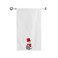 BYFT Iris Embroidered For You Bath Towel 70 x 140 Cm 600 Gsm White 100% Cotton Faith Snowman Set of 01