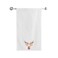 BYFT Iris Embroidered For You Bath Towel 70 x 140 Cm 600 Gsm White 100% Cotton Reindeer Set of 01