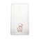 BYFT Iris Embroidered For You Hand Towel 50 x 80 Cm 600 Gsm White 100% Cotton Snowman with Scarf and Cap Set of 01