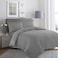 BYFT Orchard Exclusive (Grey) Queen Size Fitted Sheet,Duvet cover and Pillow covers (Set of 6 Pcs) Cotton percale Weave, Soft and Luxurious, High Quality Bed linen -180 TC