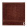 BYFT Daffodil Face Towel 30 x 30 Cm 500 Gsm Brown Stripe Diamond Dobby 100% Cotton Letter "E" White Thread Set of 06