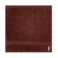 BYFT Daffodil Face Towel 30 x 30 Cm 500 Gsm Brown Stripe Diamond Dobby 100% Cotton Letter "F" White Thread Set of 06