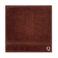 BYFT Daffodil Face Towel 30 x 30 Cm 500 Gsm Brown Stripe Diamond Dobby 100% Cotton Letter "Q" White Thread Set of 06