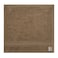 BYFT Daffodil Face Towel 30 x 30 Cm 500 Gsm Dark Beige Stripe Diamond Dobby 100% Cotton Letter "B" White Thread Set of 06