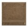 BYFT Daffodil Face Towel 30 x 30 Cm 500 Gsm Dark Beige Stripe Diamond Dobby 100% Cotton Letter "J" White Thread Set of 06