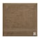 BYFT Daffodil Face Towel 30 x 30 Cm 500 Gsm Dark Beige Stripe Diamond Dobby 100% Cotton Letter "R" White Thread Set of 06