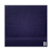 BYFT Daffodil Face Towel 30 x 30 Cm 500 Gsm Navy Blue Stripe Diamond Dobby 100% Cotton Letter "B" White Thread Set of 06