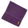 BYFT Daffodil Face Towel 30 x 30 Cm 500 Gsm Purple Stripe Diamond Dobby 100% Cotton Letter "I" Gold Thread Set of 06