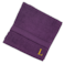 BYFT Daffodil Face Towel 30 x 30 Cm 500 Gsm Purple Stripe Diamond Dobby 100% Cotton Letter "L" Gold Thread Set of 06