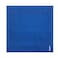 BYFT Daffodil Face Towel 30 x 30 Cm 500 Gsm Royal Blue Stripe Diamond Dobby 100% Cotton Letter "I" White Thread Set of 06