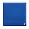BYFT Daffodil Face Towel 30 x 30 Cm 500 Gsm Royal Blue Stripe Diamond Dobby 100% Cotton Letter "S" White Thread Set of 06