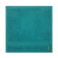 BYFT Daffodil Face Towel 30 x 30 Cm 500 Gsm Turquoise Blue Stripe Diamond Dobby 100% Cotton Letter "J" Gold Thread Set of 06