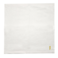 BYFT Iris Embroidered For You Face Towel 33 x 33 Cm 600 Gsm White 100% Cotton Letter &quot;J&quot; Gold Thread Set of 06
