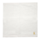 BYFT Iris Embroidered For You Face Towel 33 x 33 Cm 600 Gsm White 100% Cotton Letter "K" Gold Thread Set of 06