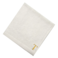 BYFT Iris Embroidered For You Face Towel 33 x 33 Cm 600 Gsm White 100% Cotton Letter "T" Gold Thread Set of 06