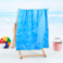 BYFT Mimosa Beach Towel 86 x 162 Cm 390 Gsm Sharks 100% Cotton Set of 01