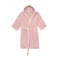 Daffodil (Baby Pink) Premium 6 Year Kids Hooded Bathrobe (108x104 Cm) Terry Cotton, Highly Absorbent and Quick dry, Hotel and Spa Quality Bathrobe for Boy and Girl-400 Gsm