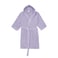 Daffodil (Lilac) Premium 6 Year Kids Hooded Bathrobe (108x104 Cm) Terry Cotton, Highly Absorbent and Quick dry, Hotel and Spa Quality Bathrobe for Boy and Girl-400 Gsm