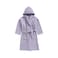 Daffodil (Lilac) Premium 6 Year Kids Hooded Bathrobe (108x104 Cm) Terry Cotton, Highly Absorbent and Quick dry, Hotel and Spa Quality Bathrobe for Boy and Girl-400 Gsm