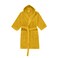 Daffodil (Yellow) Premium 10 Year Kids Hooded Bathrobe (120x124 Cm) Terry Cotton, Highly Absorbent and Quick dry, Hotel and Spa Quality Bathrobe for Boy and Girl-400 Gsm