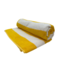 BYFT Petunia Beach Towel 90 x 180 Cm 600 Gsm Yellow &amp; White Stripe 100% Cotton Set of 01