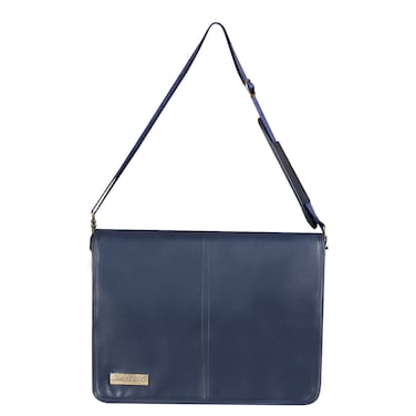 Mounthood 15Inch Laptop Messenger Bag / Shoulder Sling Bag For Men &amp; Women &ndash; Juno - Navy Blue