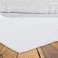 BYFT Magnolia Hand Towel 50 x 100 Cm 600 Gsm White G Dobby 100% Cotton Set of 02
