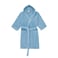 Daffodil (Light Blue) Premium 10 Year Kids Hooded Bathrobe Terry Cotton, Highly Absorbent and Quick dry, Hotel and Spa Quality Bathrobe for Boy and Girl-400 Gsm