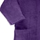 Daffodil (Purple) Premium 6 Year Kids Hooded Bathrobe Terry Cotton, Highly Absorbent and Quick dry, Hotel and Spa Quality Bathrobe for Boy and Girl-400 Gsm