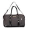 Mounthood Duffel Bag For Men And Women &ndash; Premium Quality Long Lasting Canvas With Faux Leather &ndash; Polaris - Dark Grey