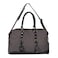 Mounthood Duffel Bag For Men And Women &ndash; Premium Quality Long Lasting Canvas With Faux Leather &ndash; Polaris - Dark Grey
