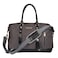 Mounthood Duffel Bag For Men And Women &ndash; Premium Quality Long Lasting Canvas With Faux Leather &ndash; Polaris - Dark Grey