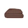 BYFT Tulip (Dark Brown) Single Size Duvet Cover (165 x 245 + 30 Cm-Set of 1 Pc) 100% Cotton, Soft and Luxurious Hotel Quality Bed linen-300 TC