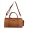 Mounthood Cladius Duffel Bag - Rust   Pu Leather