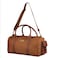 Mounthood Cladius Duffel Bag - Rust   Pu Leather
