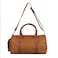 Mounthood Cladius Duffel Bag - Rust   Pu Leather