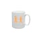 BYFT White Printed Mug 100 % Ceramic Set of 1 (300 Ml, Gingerbread)
