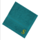 BYFT Daffodil Face Towel 30 x 30 Cm 500 Gsm Turquoise Blue Stripe Diamond Dobby 100% Cotton Letter "S" Gold Thread Set of 06