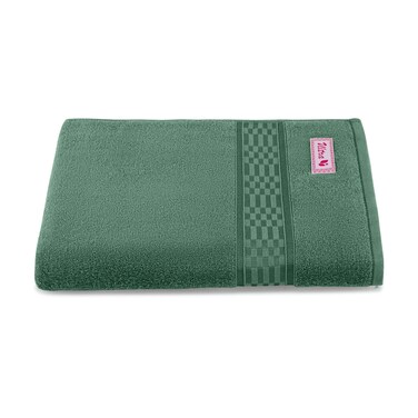BYFT Home Ultra Bath Sheet 90 x 180 Cm 550 Gsm Green 100% Cotton Set of 01