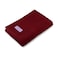 BYFT Home Castle Bath Towel 70 x 140 Cm 550 Gsm Maroon 100% Cotton Set of 01