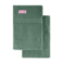 BYFT Home Ultra Bath Towel 70 x 140 Cm 550 Gsm Green 100% Cotton Set of 02